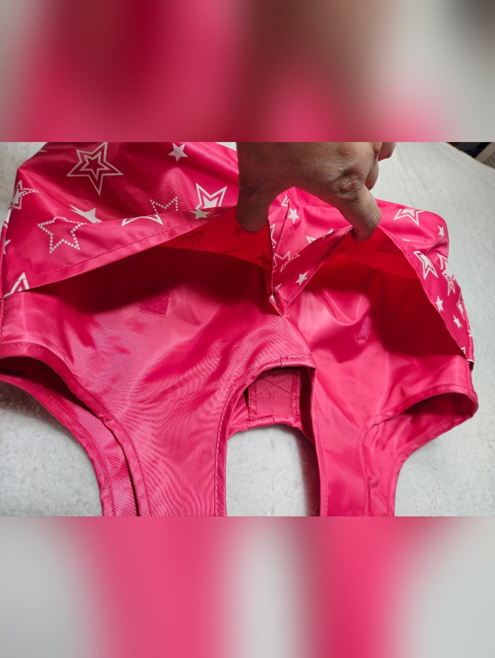 American Girl Hot Pink Starry Two-Doll Tote — image 6 of 8